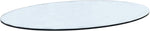 GLASS TABLETOP | Oval | 24
