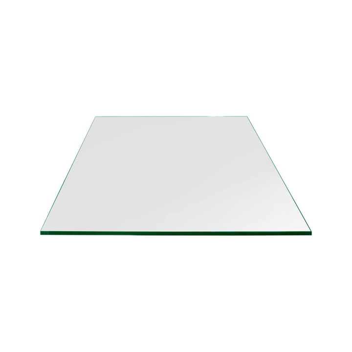 GLASS TABLETOP | Square | 24"L 24"W 1/2"Thick